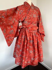 着物リメイク　紅樺　18
