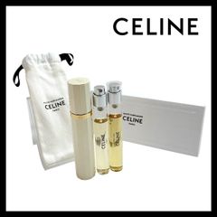 MU【CELINE】トラベルスプレー コロン・フランセーズ ラ・ポ・ヌ オードゥ パルファン 15ml×2 リフィル 香水/パヒューム/フレグランス アイボリー セリーヌ EDP/EAU DE PARFUM/オードパルファム (MU-1132)
