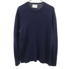 UNITED ARROWS GREEN LABEL RELAXING ユナイテッドアローズ グリーンレーベルリラクシング 長袖 ニット M ネイビー セーター メンズ 古着