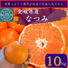 4月中旬発送開始【おやつにムキムキ☆突っ込みかん】愛媛県産　味は濃厚★なつみ　カラマンダリン　10kg