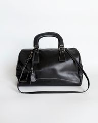 バッグ 00s y2k PRADA Archives Boston Bag FW2000 PRADA 2WAY LEATHER BOSTON BAG プラダ 2000年