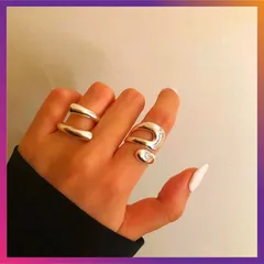 【値下げ】2個セット✨シルバーリング