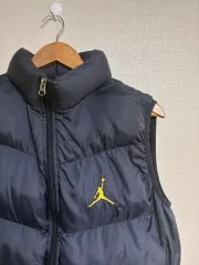 ヴィンテージ ナイキジョーダン ダウンベスト ネイビー S