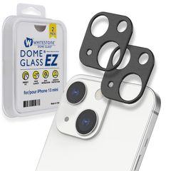 【数量限定】mini用カメラフィルム、簡単な貼り付け[2枚セット] iPhone13 Protector Camera EZ Whitestone