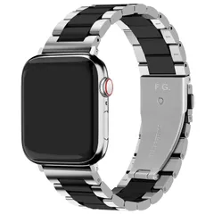 新品 Apple Watch バンド Compatible with 49mm 45mm 44mm 42mm 41mm 40mm 38mm アップルウォッチ バンド ステンレス製 保護ケース付き iWatch Ultra2 Ultra シリーズ 9 8 7 6