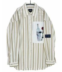 SYU.HOMME FEMM(シュウ オム フェム) Patched long sleeve shirts パッチロングスリーブシャツ H22ss-05  【ディスプレイ品につき特別割引】