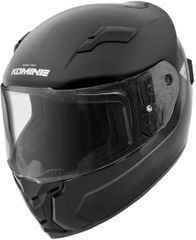 未使用 コミネ KOMINE バイク用 フルフェイスヘルメット HK-170 FL グロスブラック Mサイズ 軽量 衝撃吸収 通気性 大型バイク用 安全設計 通気性ヘルメット
