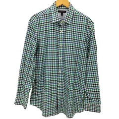 バナナリパブリック BANANA REPUBLIC NON IRON SLIM FIT チェック ボタンダウン L/S シャツ メンズ import：L 