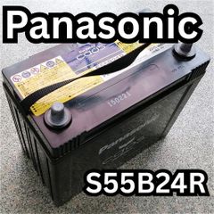Panasonic caos カーバッテリー S55B24R 30プリウス用