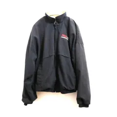 【中古B】80s vintage HILTON ヒルトン L メンズ スイングトップ PRIMEX AEROSPACE社 ショート丈 黒 中古B 古着