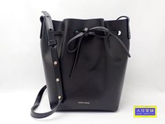 MANSUR GAVRIEL バケットバッグ ショルダーバッグ ブラックh262 - メルカリ