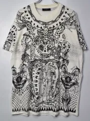 GIVENCHY ジバンシィ ジバンシー 11SS スカル マリア プリント 半袖 Tシャツ ホワイト 白 29065 - 855 223