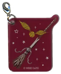 【中古】キーホルダー 10.ファイアボルト＆金のスニッチ 「ハリー・ポッター アクリルチャームコレクション(2025年)」
