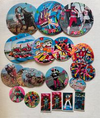 昭和　メンコ めんこ 面子 中古　保管品　ウルトラマン　バカボン　ザ・カゲスターなど当時物 昭和レトロ ビンテージ ▼