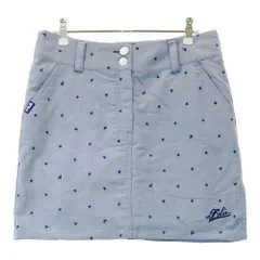 サイズ：L FILA GOLF フィラゴルフ  インナー付 ストレッチスカート 星 総柄 ブルー系 [240101355777]# ゴルフウェア レディース ストスト
