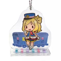 [중고] 키홀더 마스코트 (캐릭터) 오하라 마리 아크릴 스탠드 마스코트"HAPPY PARTY TRAIN"feat. 3월 8일 [러브라이브! 선샤인!!]