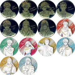 【中古】バッジ・ピンズ 全14種セット 「呪術廻戦PLAZA in ロフト トレーディング缶バッジ ～立ち向かえ!!～ 箔押し＆線画グリッターver.」