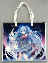 [중고] 가방(캐릭터) 유키미쿠 2017(comet/KEI) 쇼핑백 [SNOW MIKU 2017]