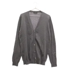 PRADA (プラダ) カシミヤ混 カーディガン グレー SMC497 R132 5U9のサムネイル