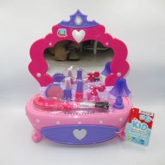 可愛いドレッサー★ミラー★プリンセス★人形★フィギュア★ぬいぐるみ★ライトアップ★