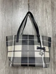 kate spade ケイトスペード チェック柄 ホーソーンレーン A4サイズ トート バッグ 黒ｘベージュ ■■ レディース