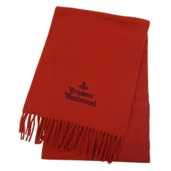 Vivienne Westwood マフラー 24-81030007-W00Q7-C409-TERRACOTTA 2024AW Vivienne Westwood マフラー 24-81030007-W00Q7-C409