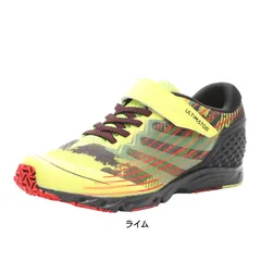 子供靴 スニーカー キッズ ジュニア 子供 男の子用 運動会 マジック ベルクロ ムーンスター アルティメイター バイ スーパースター tmul1118 ライム 19.0cm