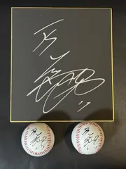 【希少】大谷翔平直筆コールドサイン色紙【フレーム付き】 大谷翔平 直筆サイン色紙＆サインフォト 日本ハムルーキー時代