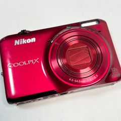 Nikon COOLPIX S6600 レッド 本体 - メルカリ