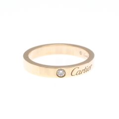 カルティエ(Cartier) C ドゥ カルティエ ウェディング リング B4086450 K18ピンクゴールド(K18PG) ファッション ダイヤモンド バンドリング ピンクゴールド(PG)