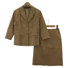 UNTITLED アンタイトル テーラードジャケット タイトスカート スーツセットアップ (スカート) size上3下1/ベージュ