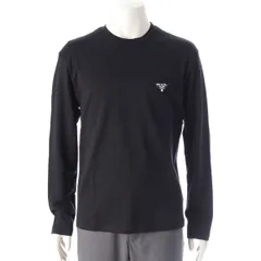 ★未使用近い★プラダ★Italy製★切替ストレッチ★胸ポケット希少ロンTシャツ 春夏秋冬胸ポケット付きロングTシャツ CHIGIRI CHL47-592 和柄