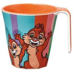 持ち手付き メラミン タンブラー コップ カップ 取っ手付き 子供 割れない スケーター MTH3 ディズニー レトロ チップ&デール 男の子 女の子 Disney