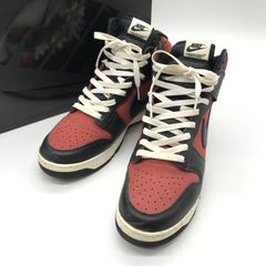 Nike Dunk Hi 1985 8.5 ジムレッド/ブラック - メルカリ