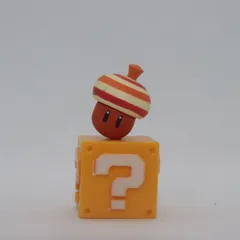 11. ハテナブロック＆スーパードングリ カニボー/ フルタ製菓 チョコエッグ New スーパーマリオブラザーズ U