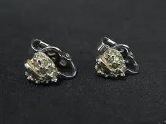 NINA RICCI ニナリッチ クリップ式 イヤリング アクセサリー レディース シルバー系 DK1490