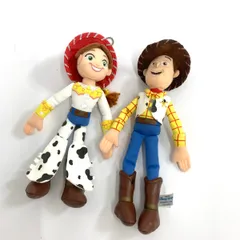 【まとめ売り】トイストーリー　ぬいぐるみ　ウッディ バズ　ジェシー Disney - トイストーリー ウッディ バズ ジェシー ブルーズアイ