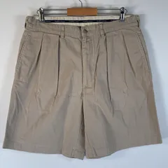 古着 ポロ・ラルフローレン POLO RALPH LAUREN ショートパンツ ポロチノ 半ズボン 短パン ハーフパンツ w36  ベージュ系 メンズ
