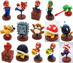 【中古】食玩 トレーディングフィギュア 全15種セット 「チョコエッグ スーパーマリオ30th」