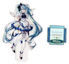 【中古】アクリルスタンド・アクリルパネル 初音ミク(パティシエ) アクリルスタンド 「初音ミク エンタメくじ2024」 アクリルスタンド賞