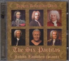 [2CD/Divine Art]バッハ:パルティータ全曲(第1-6番)BWV.825-830/ジュディス・ラムデン(p) 2008