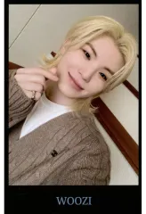 【中古】コレクションカード(男性) SEVENTEEN/ウジ(WOOZI)/枠黒/「2024 SVT 8TH FAN MEETING ＜SEVENTEEN in CARAT LAND＞」インスタントフォトカード