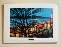 ベルナール ビュッフェ　【平安神宮】48/80 直筆サイン 絵画 リトグラフ ベルナール ビュッフェ 【平安神宮】48/80 直筆サイン 絵画