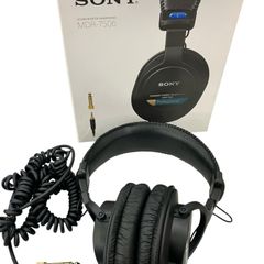186000 現状品 sonny ソニー SONY ダイナミックステレオ MDR-7506  ブラック