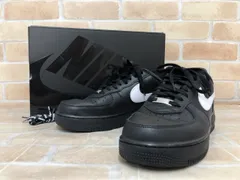 【中古】 箱有 Supreme×NIKE シュプリーム×ナイキ AIR FORCE 1 LOW SP ブラック US8.5 111438636