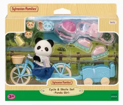 Sylvanian Families(シルバニアファミリー) パンダガールズ バイク&スケートセット