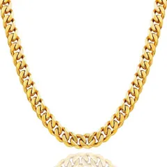 [サムコス] ネックレス メンズ チェーン 55cm ステンレス 喜平ネックレス チタンネックレ