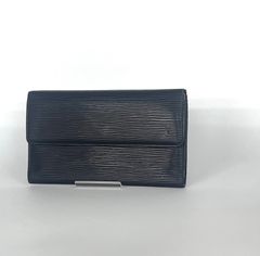 LOUIS VUITTON ルイヴィトン 長財布 三つ折り 長財布 エピ ブラック 08BS188