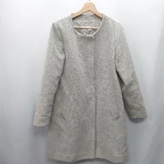 ◇ ⊇ GLOBAL WORK グローバルワーク 長袖 コート サイズM グレー系 レディース E  【1411280014998】