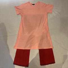 COMME des GARCONS HOMME PLUS コムデギャルソン オムプリュス 18SS ドッキングカットソー PA-TO23 ピンク size:L【代官山A07】